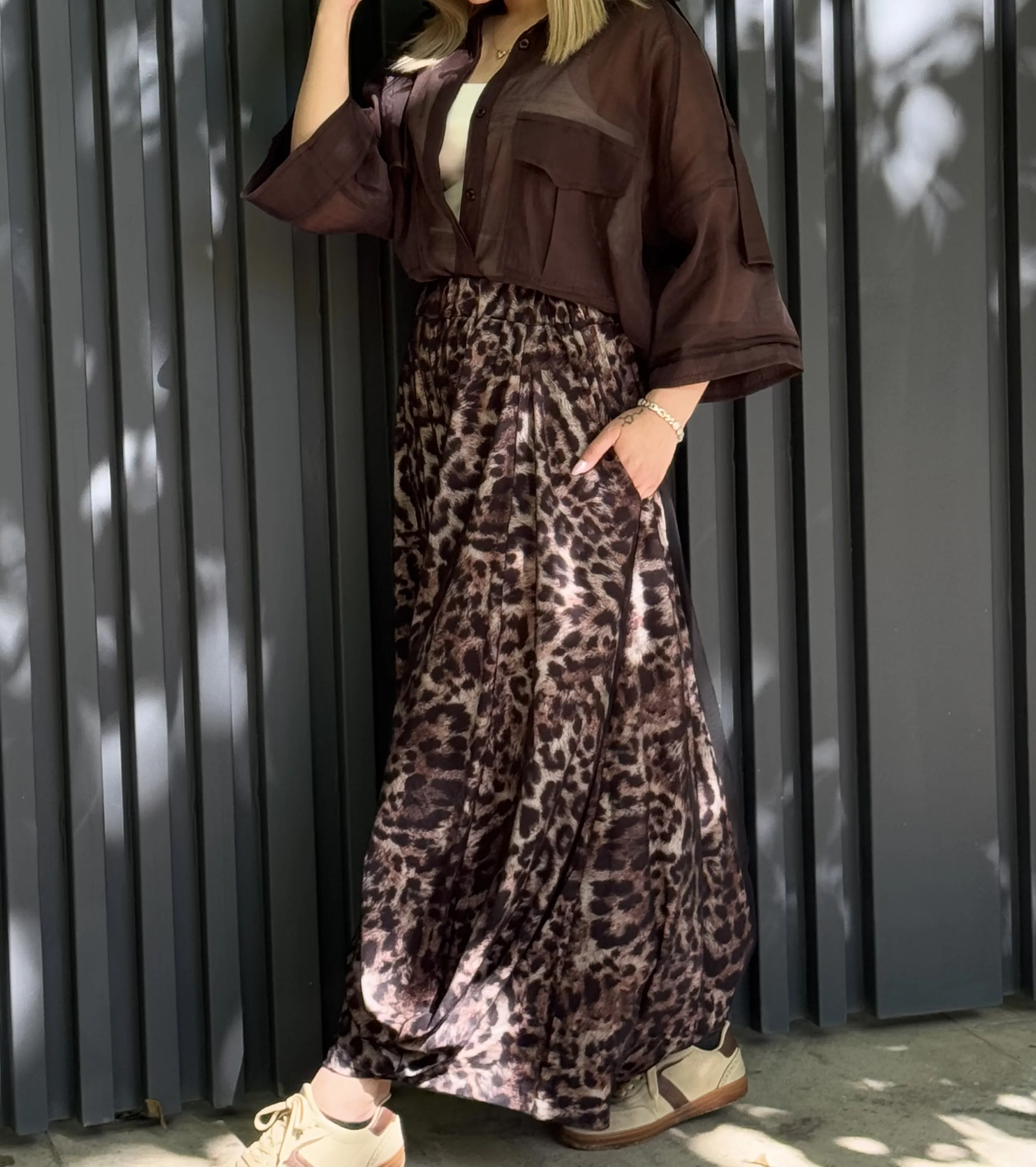 شلوار زنانه پلنگی